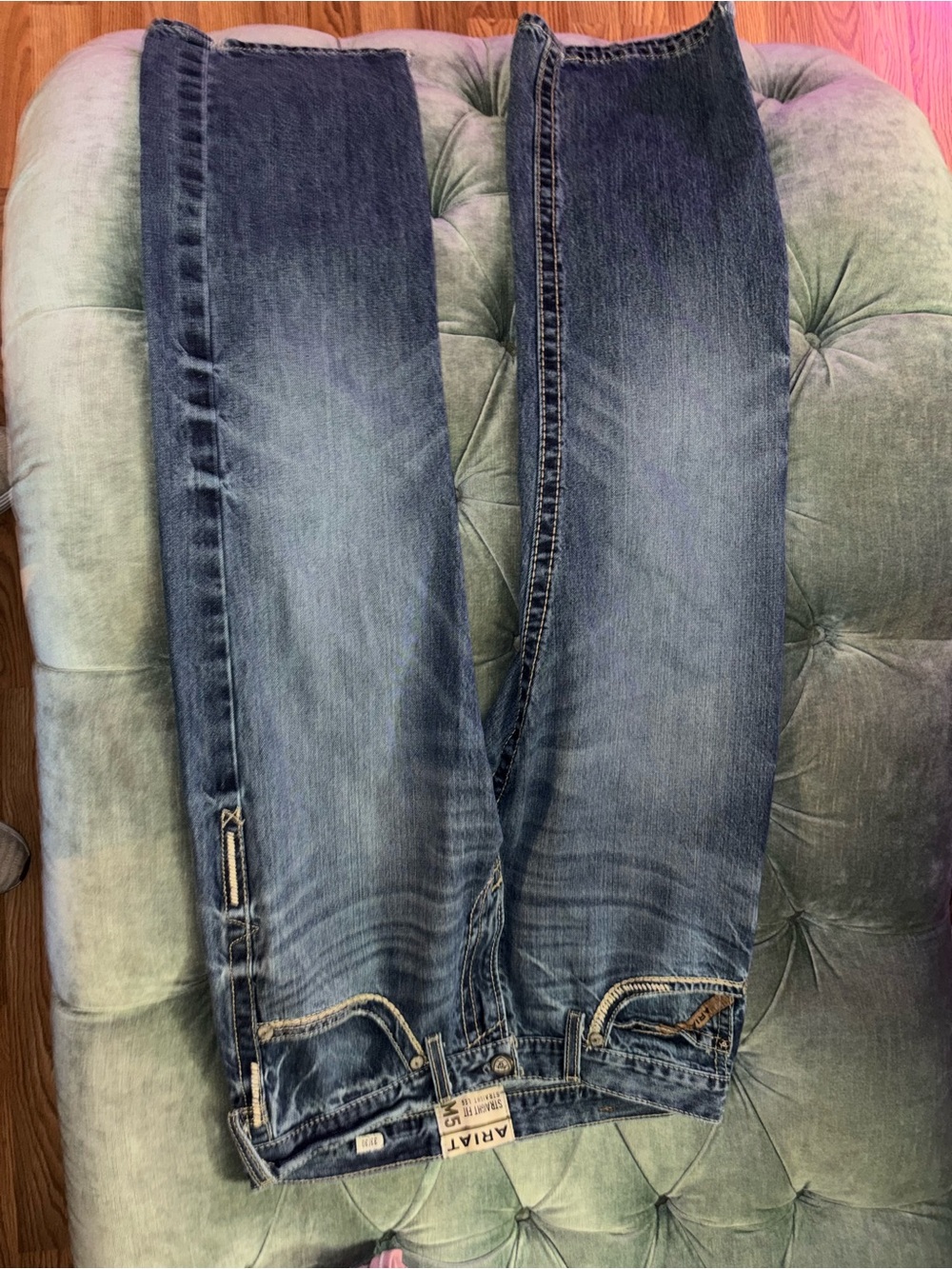 Ariat mens straight fit jeans